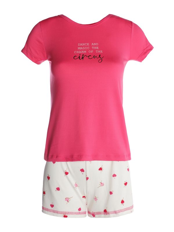 Pijama Curto Suede Feminino PINK G