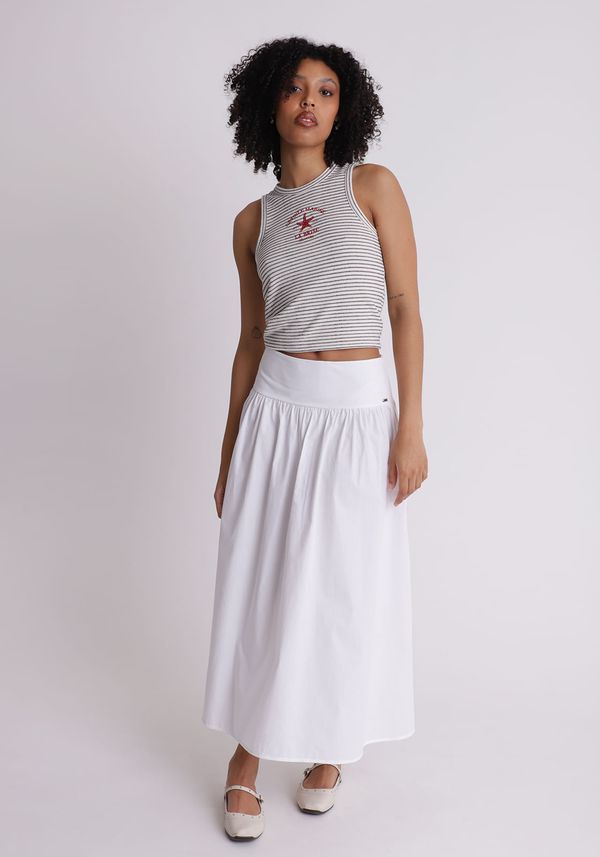 Saia midi cadeirão Off white GG