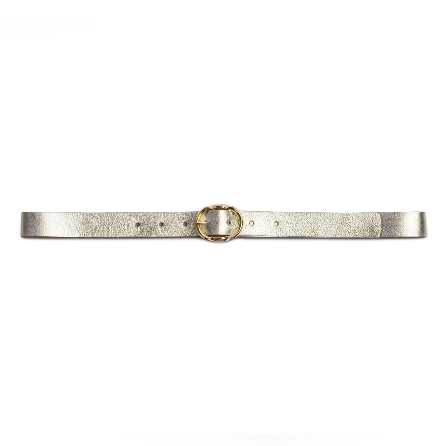Cinto Pegada Feminino em Couro Ouro CI001212-04