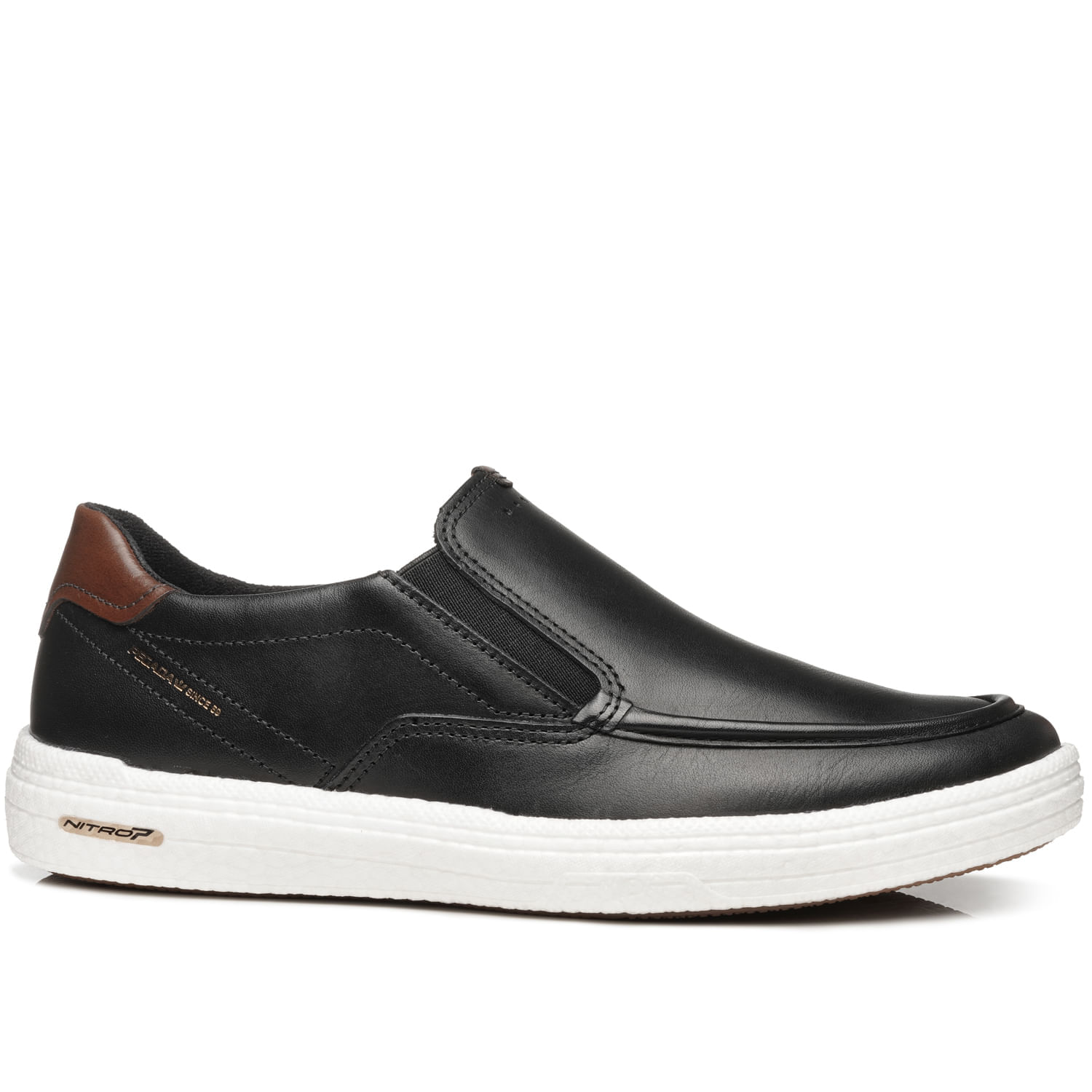 Tênis Esportivo Olympikus Zex Masculino BRANCO/PRETO - Lojas Pompéia