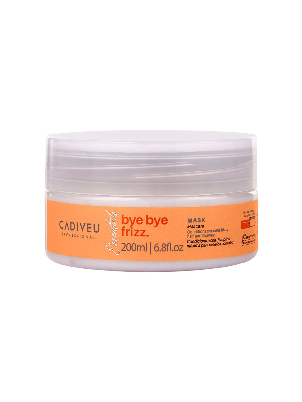 Máscara Capilar Bye Bye Frizz Cadiveu 200ml UNICO