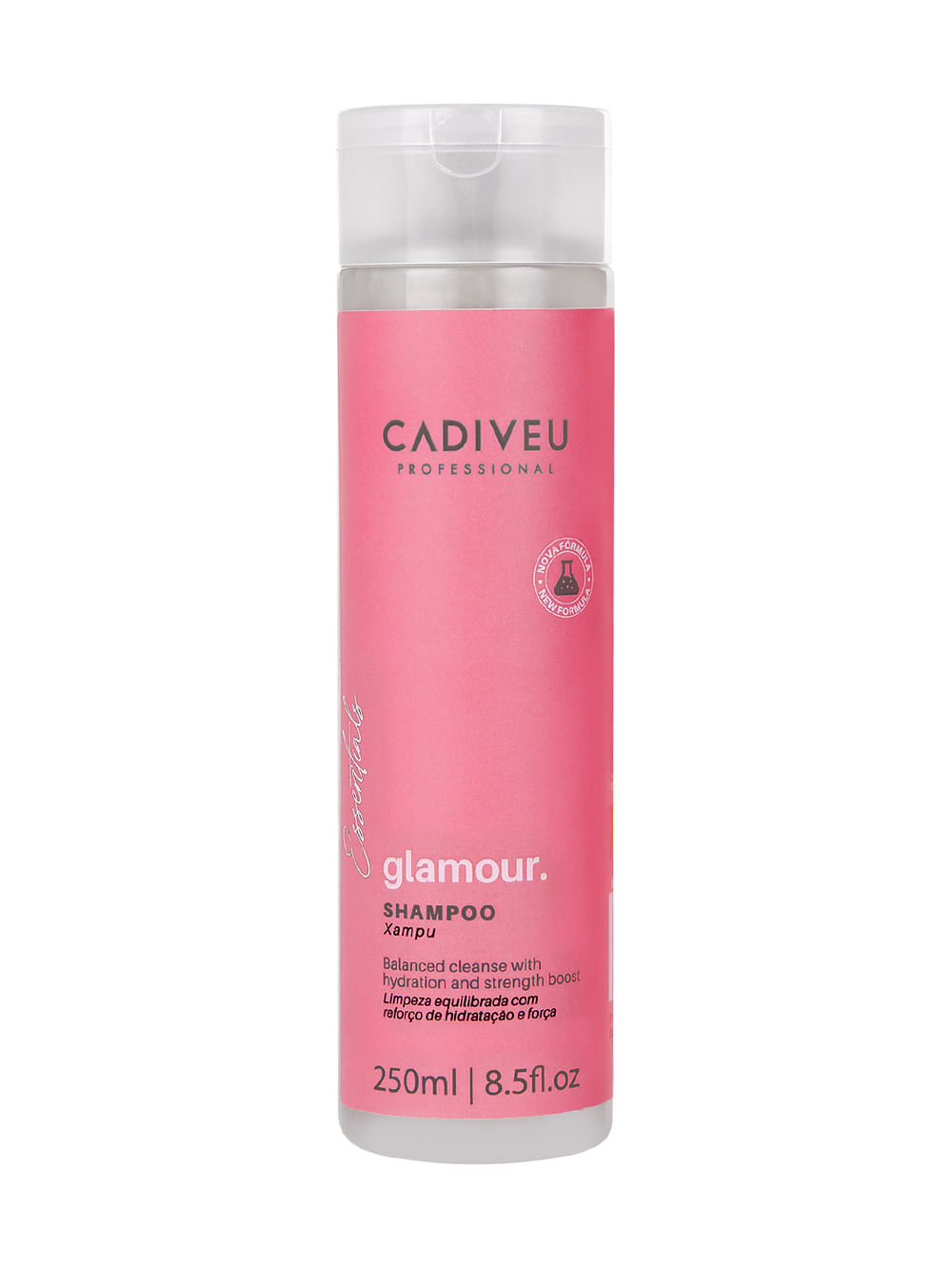 Shampoo Essentials Glamour Cadiveu 250ml UNICO