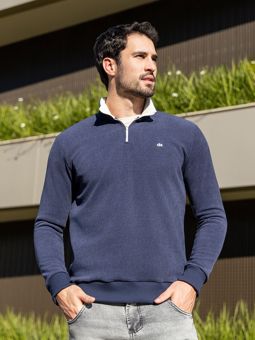 Blusão Polo Masculino MARINHO