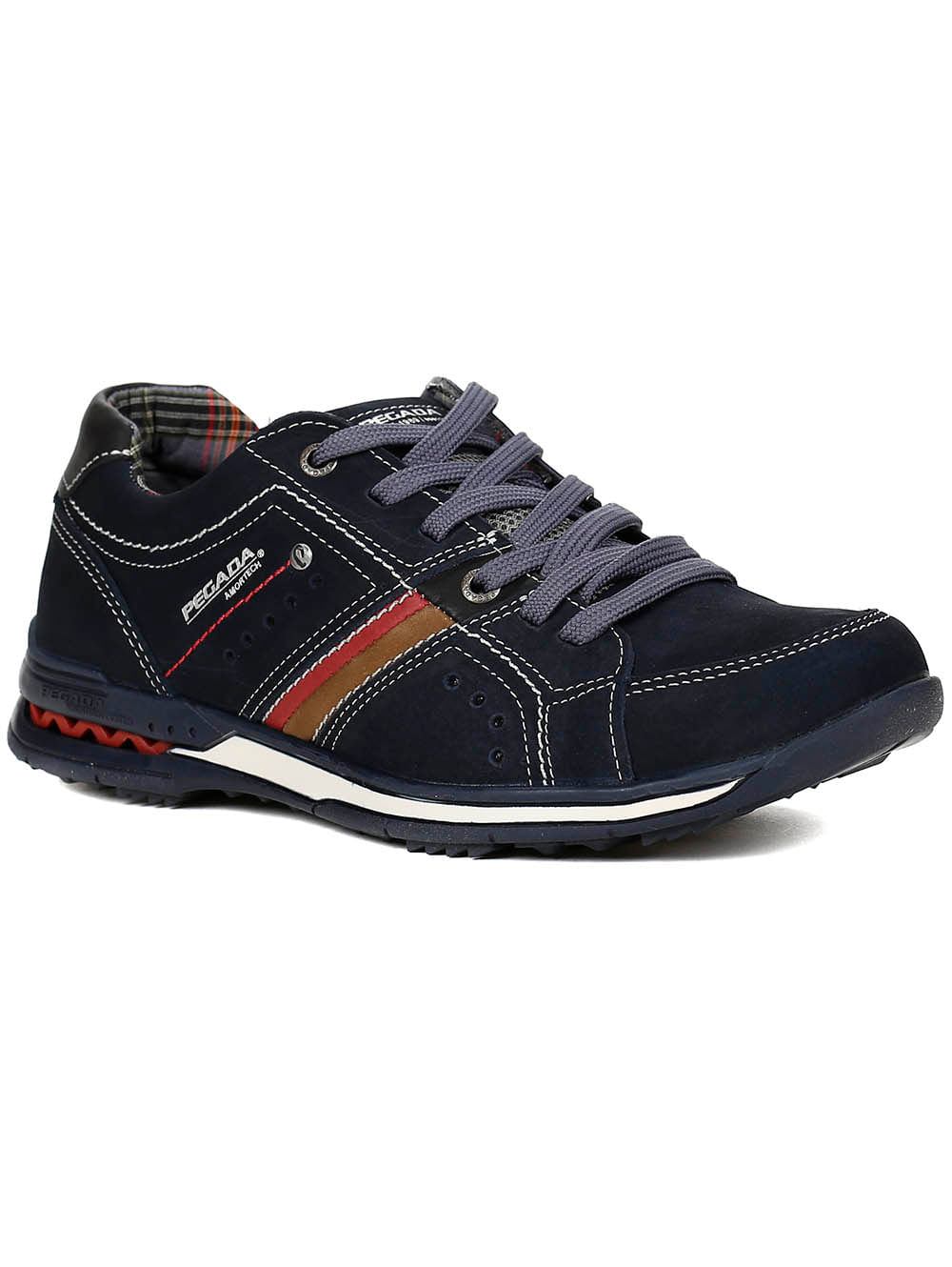 sapatênis masculino pegada azul marinho