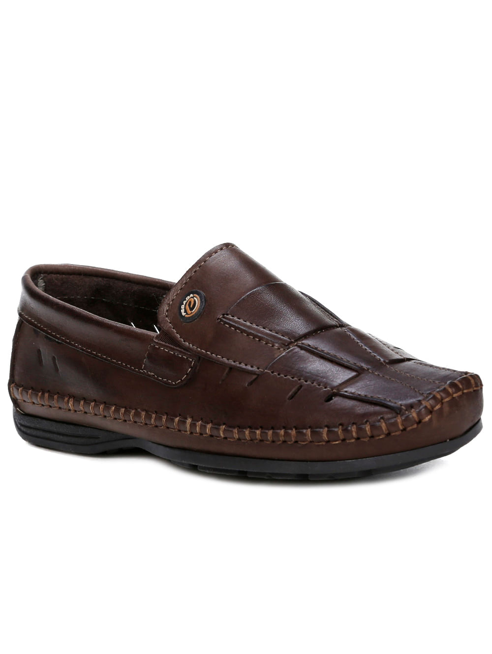mocassim masculino aberto