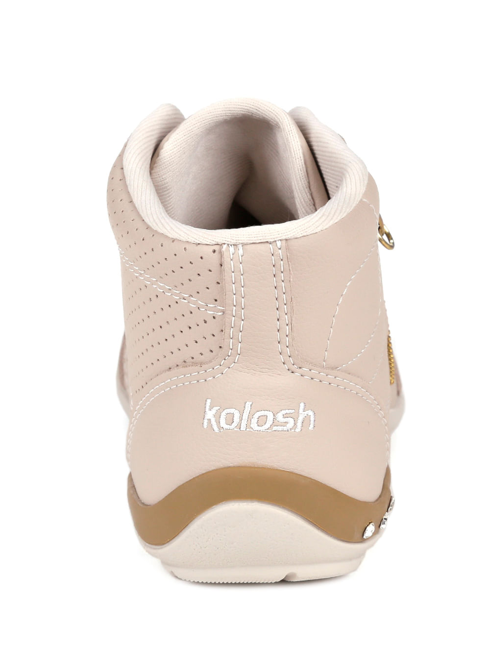 tênis casual feminino kolosh cano alto botinha couro