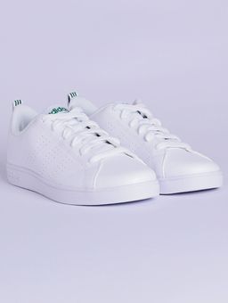tenis adidas branco verde