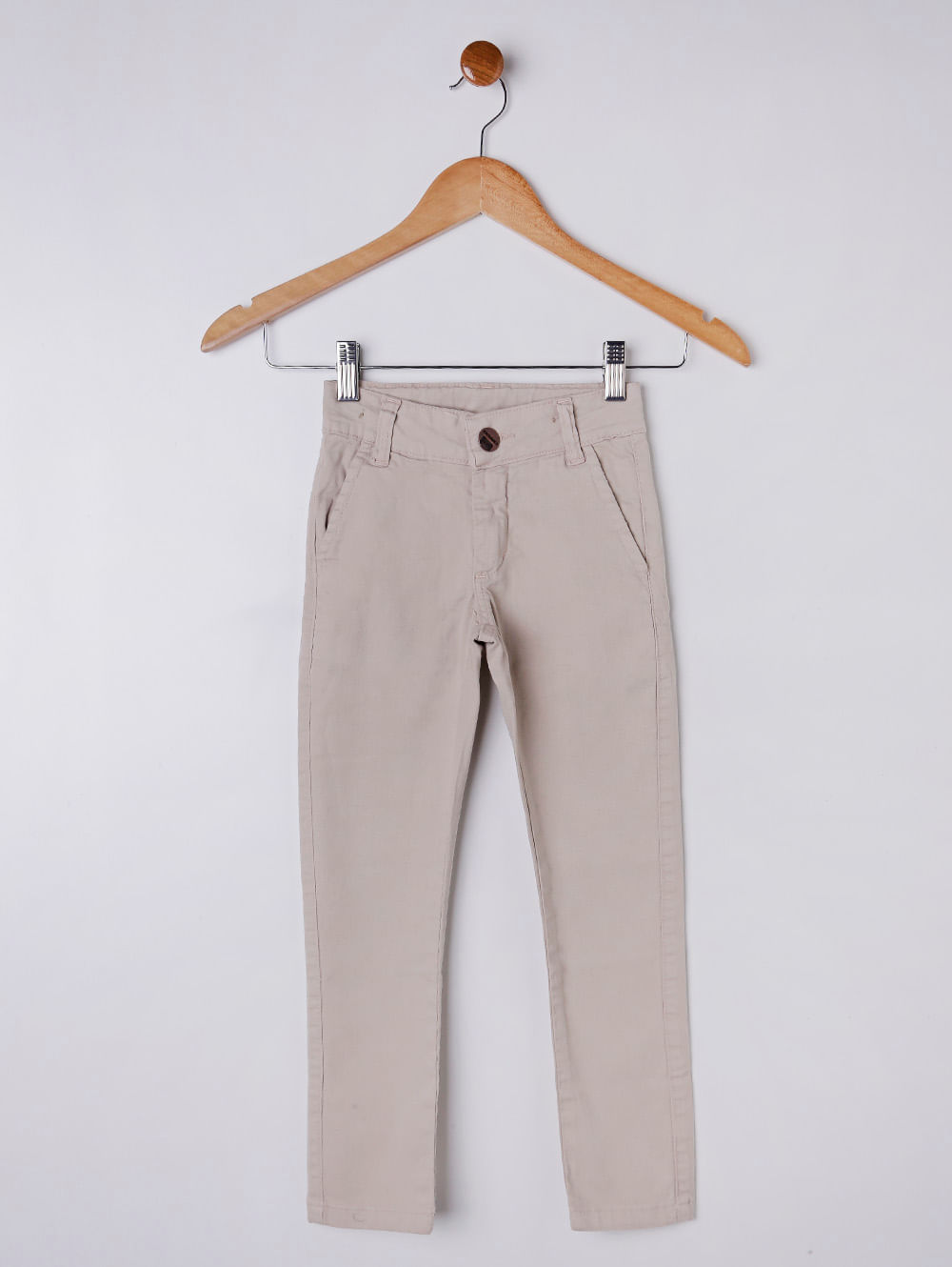 calça de sarja preta infantil