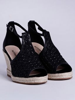 sandália bottero espadrille anabela