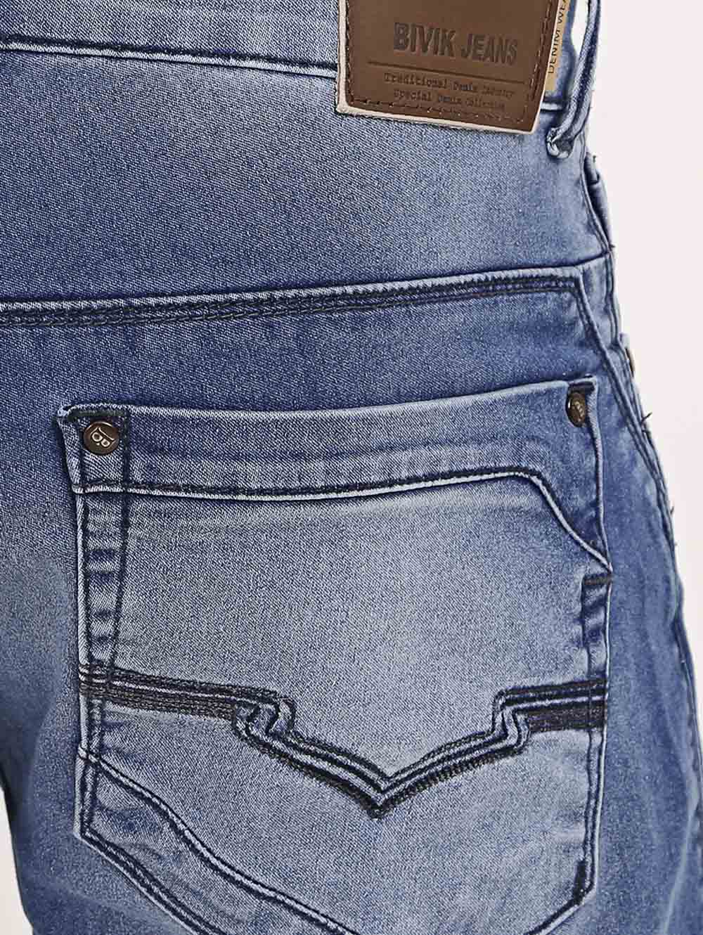 jaqueta jeans masculina bivik