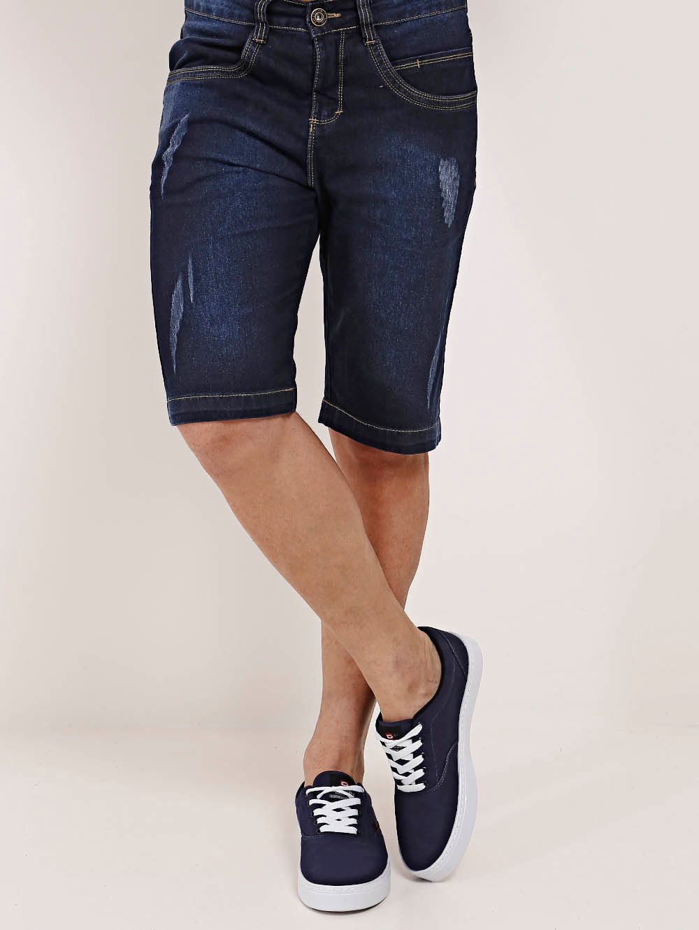 bermuda de jeans