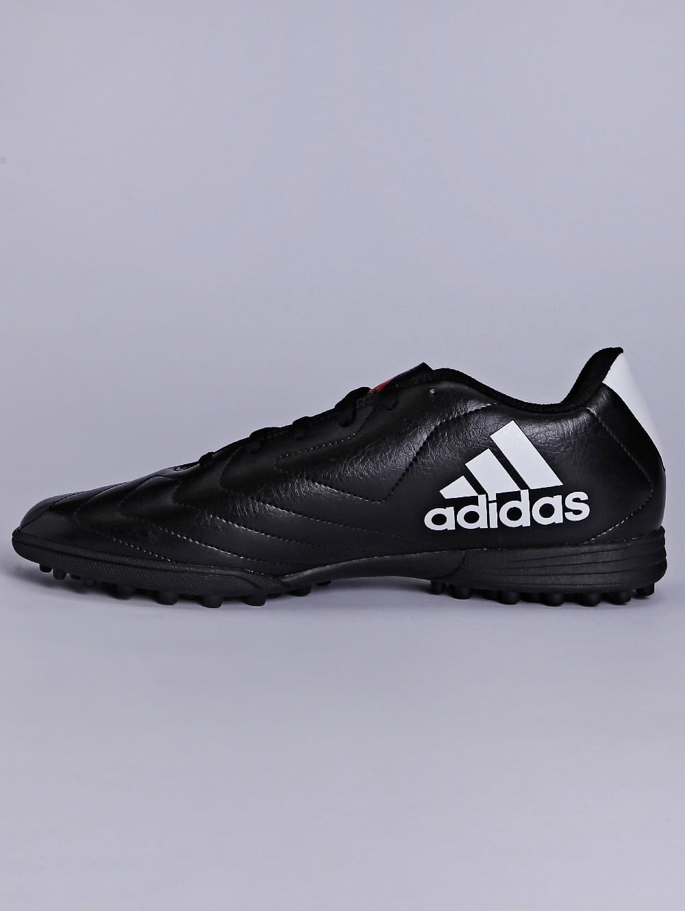 chuteira society adidas preta e vermelha