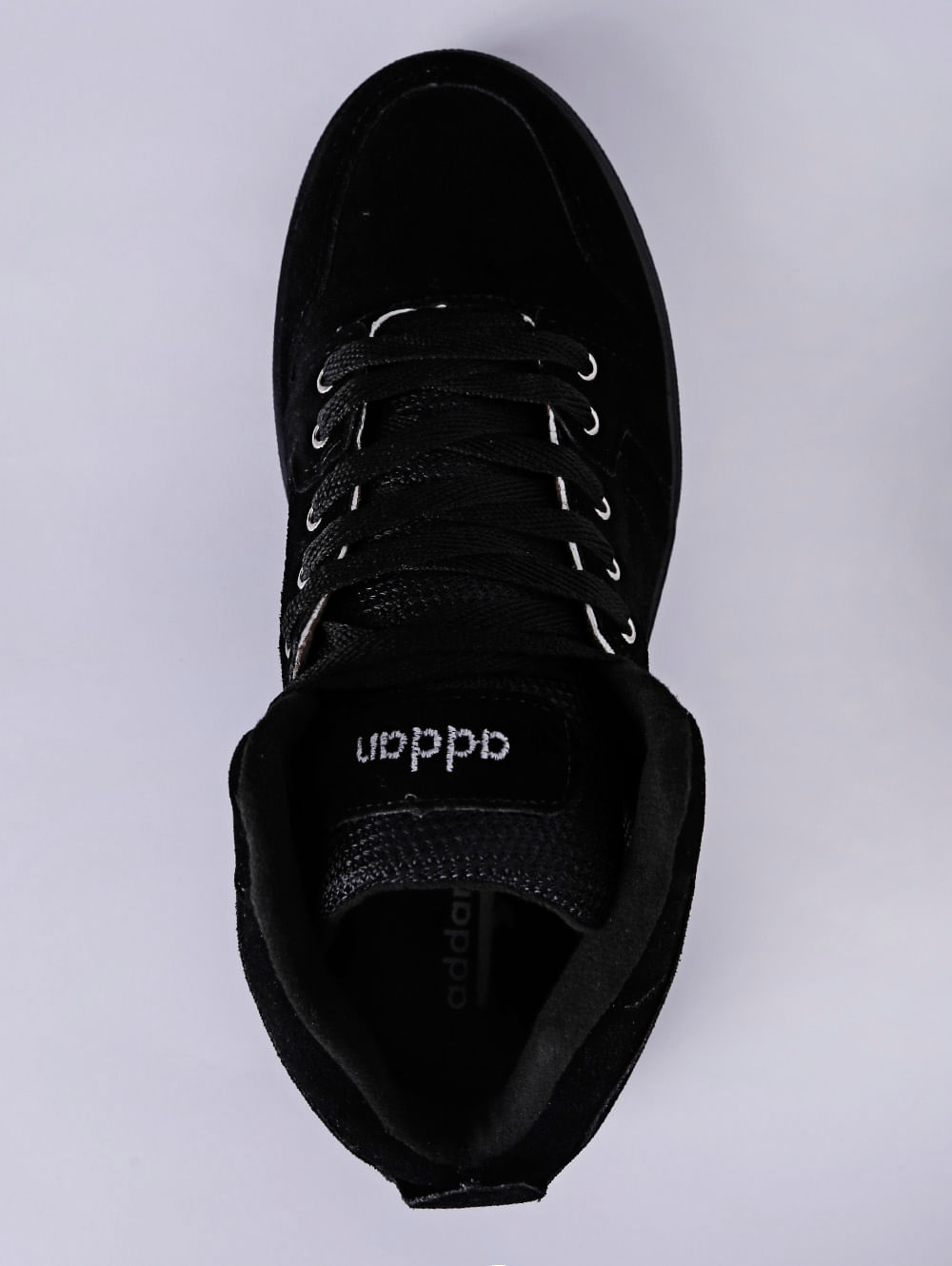 tênis de cano alto preto