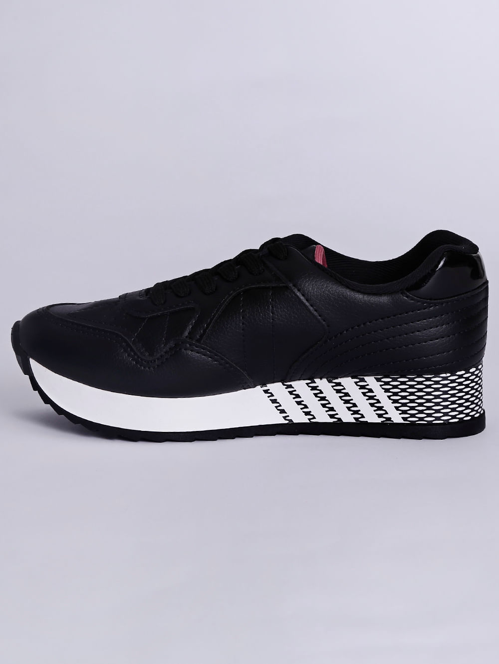 tenis jogging feminino preto