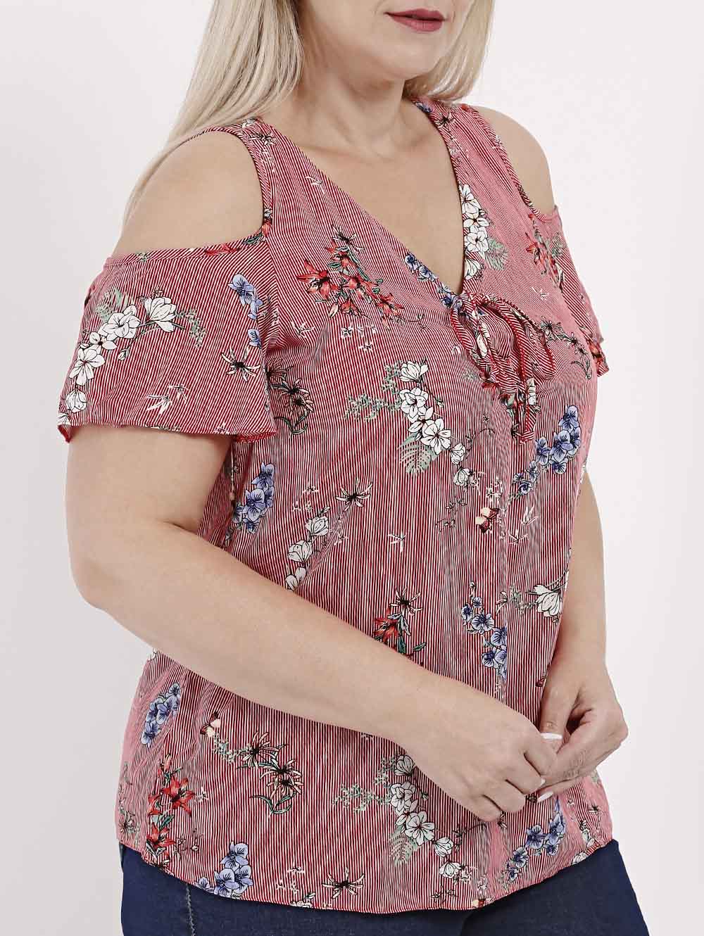 blusas plus size lunender