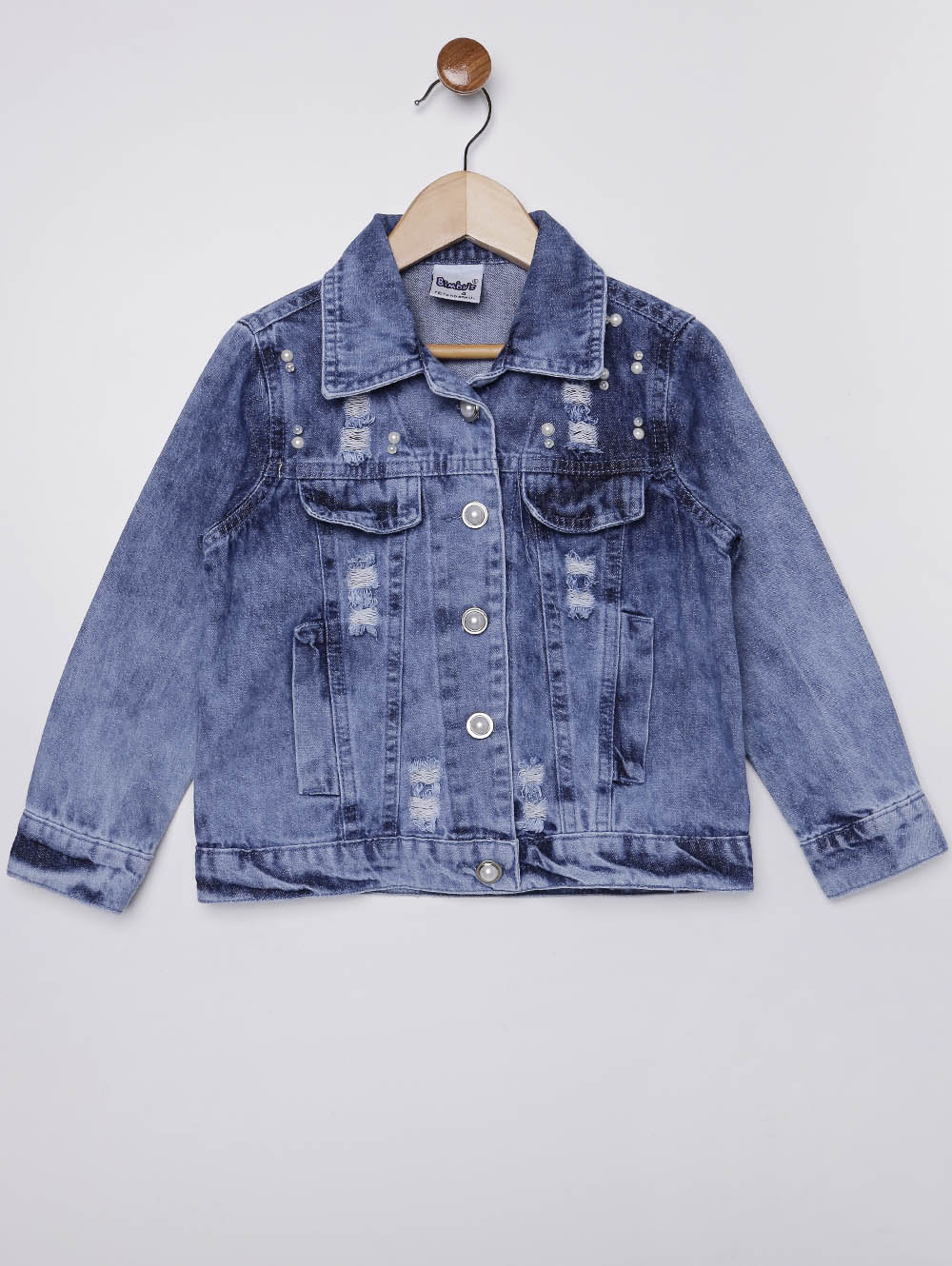 jaqueta jeans menina