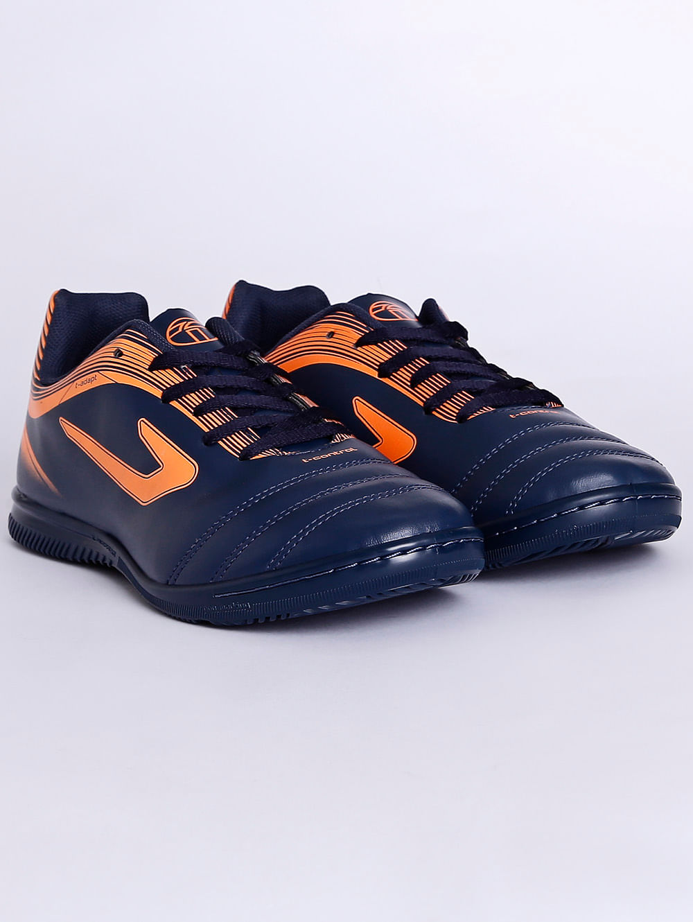 tenis futsal topper laranja