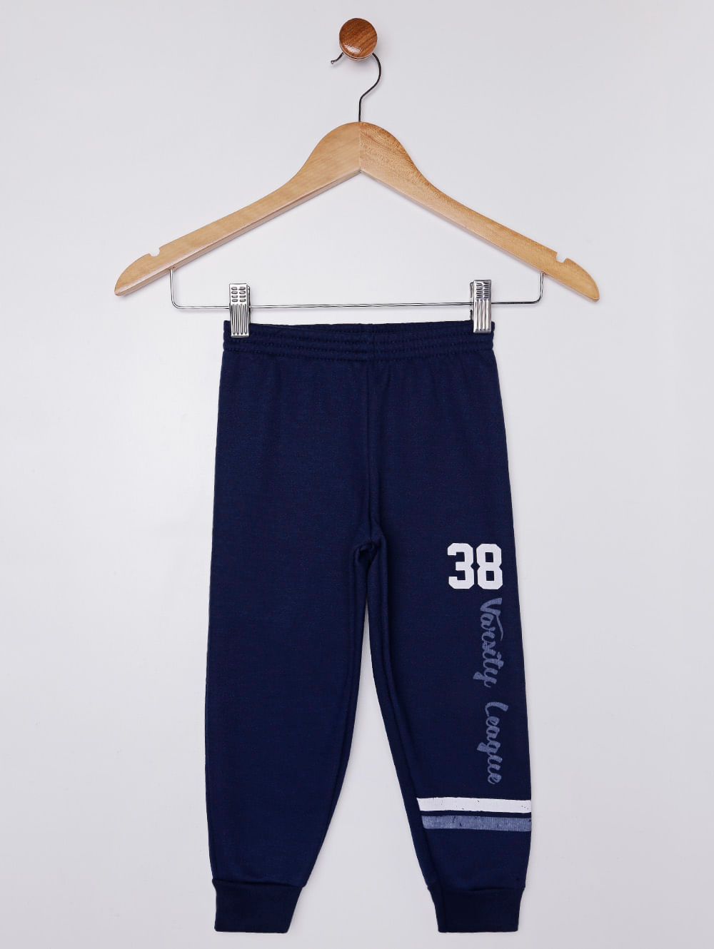 calça de moletom infantil azul marinho