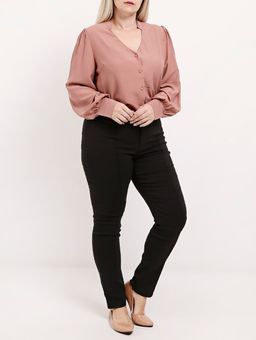 calça alfaiataria plus size feminina