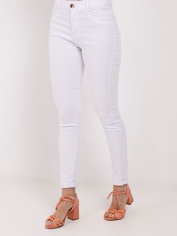 jeans branco feminino