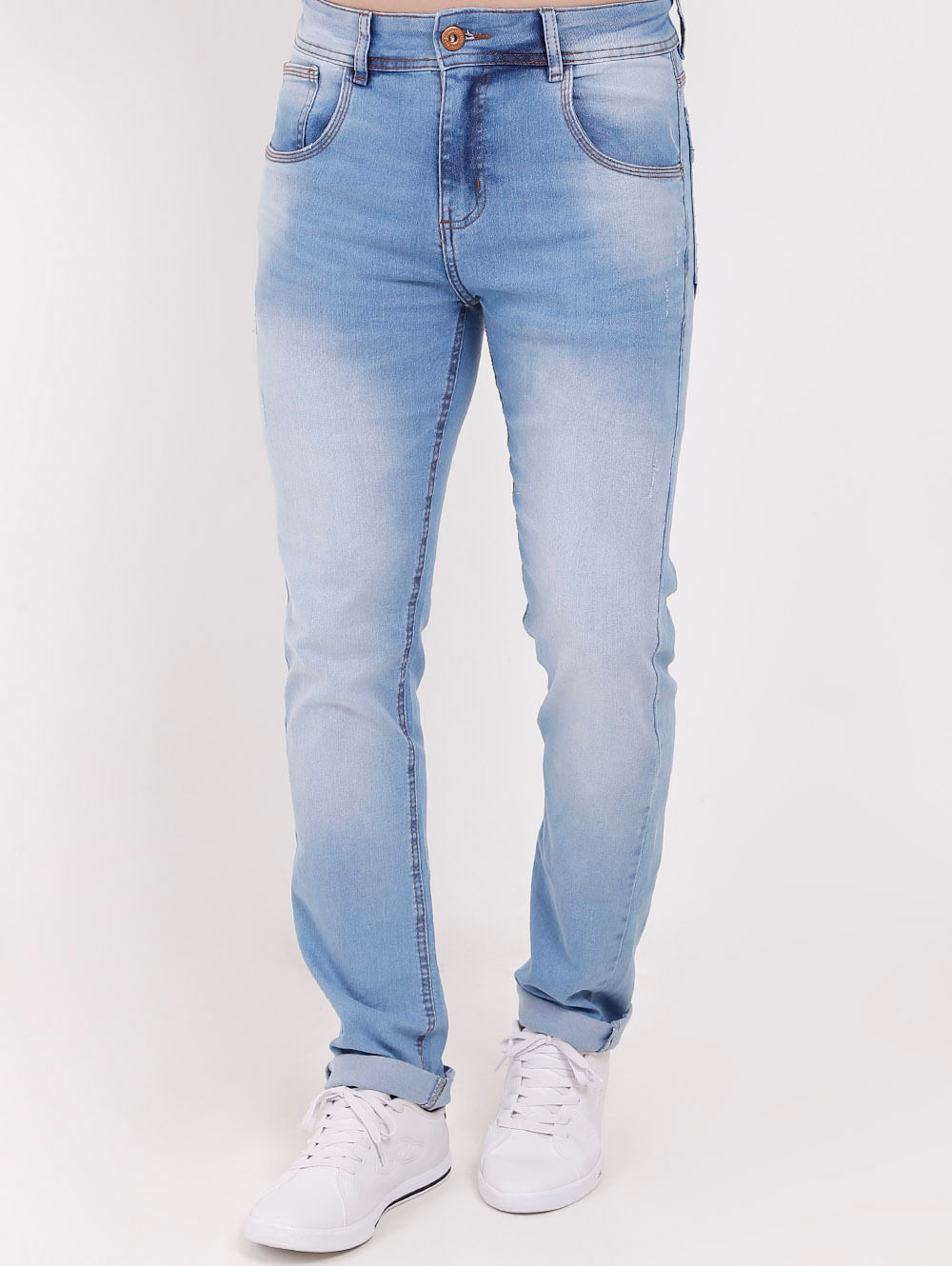 calça jeans preta reta masculina