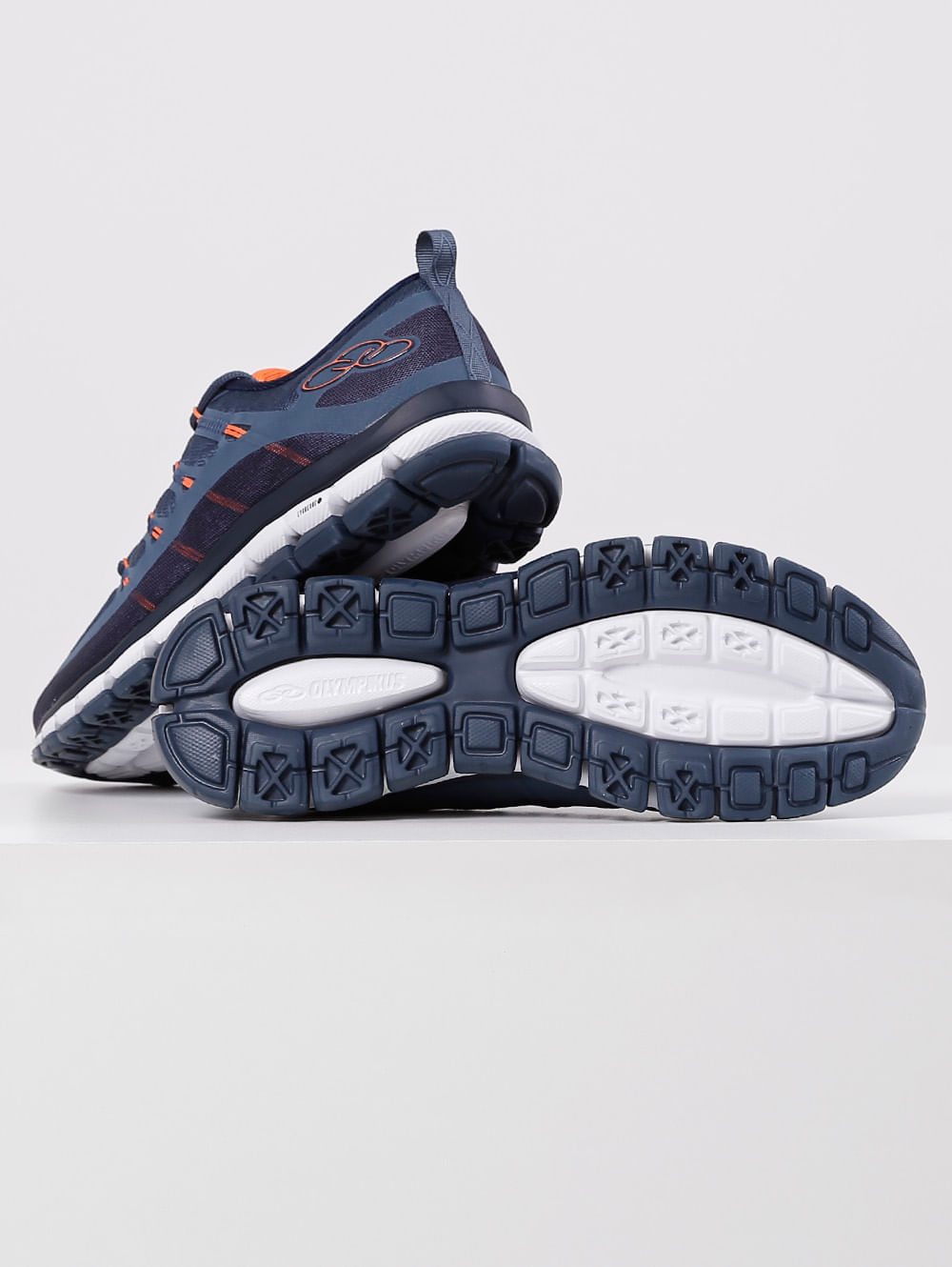 olympikus cyber azul e laranja