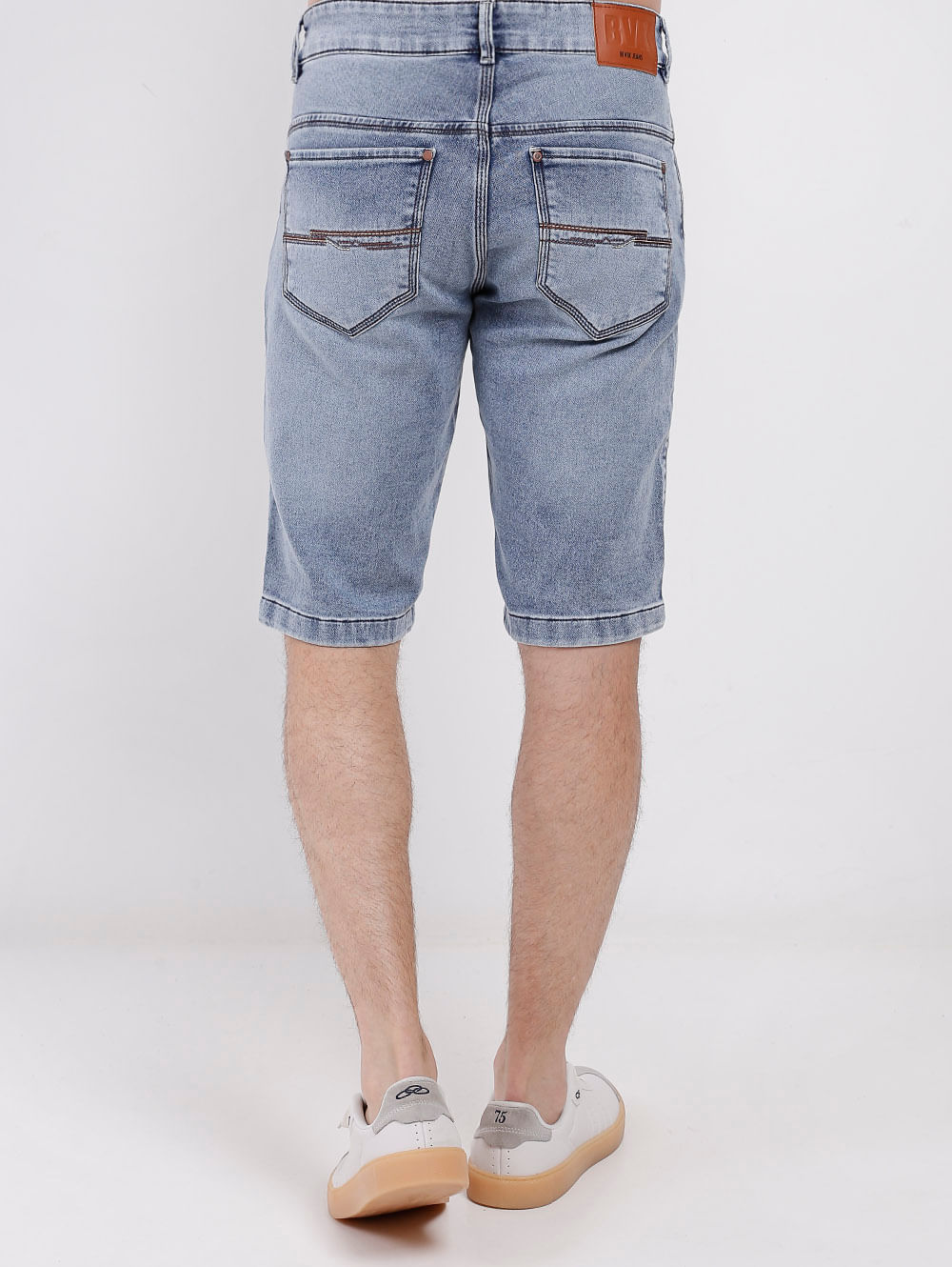 bermuda jeans masculina bivik