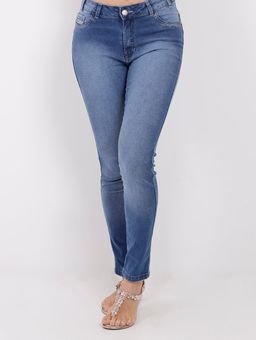 calca jeans bivik feminina cintura alta