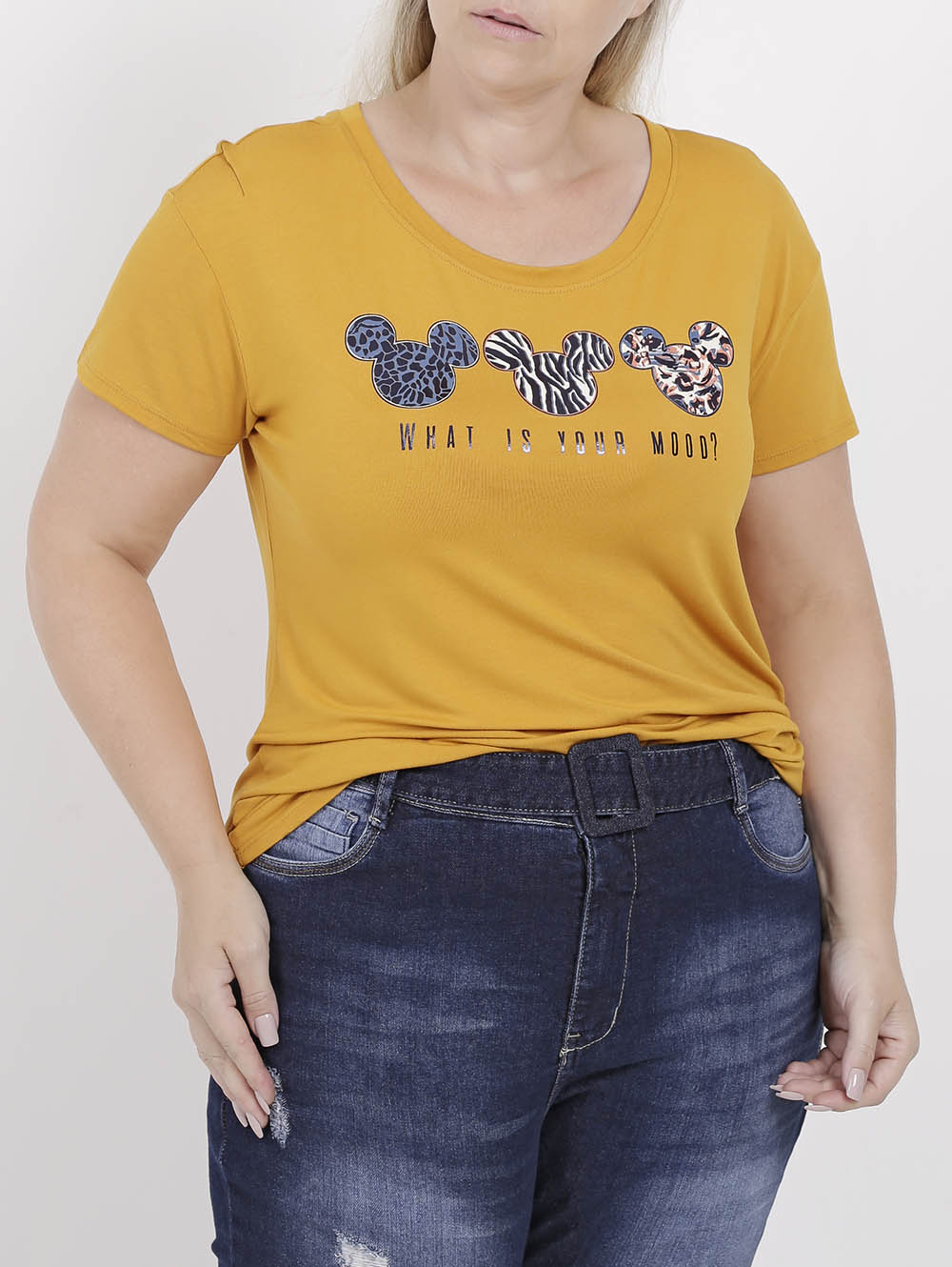 camisetas disney feminina plus size