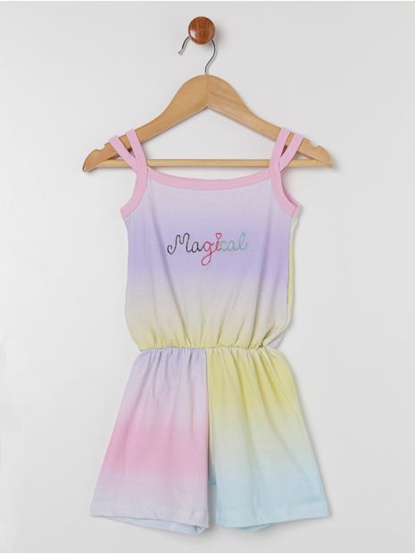 Macaquinho Tie Dye Infantil Para Menina - Multicolorido 1 Menor preço em Macaquinho Tie Dye Infantil Para Menina - Multicolorido 1