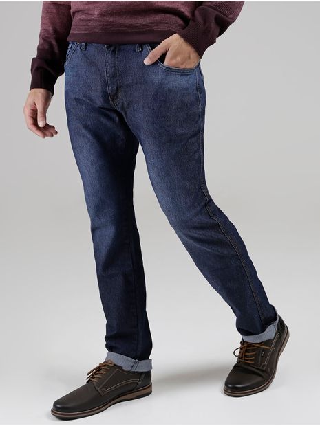 Calça Jeans Slim Fit Vilejack Masculina Azul 38 Menor preço em Calça Jeans Slim Fit Vilejack Masculina Azul 38