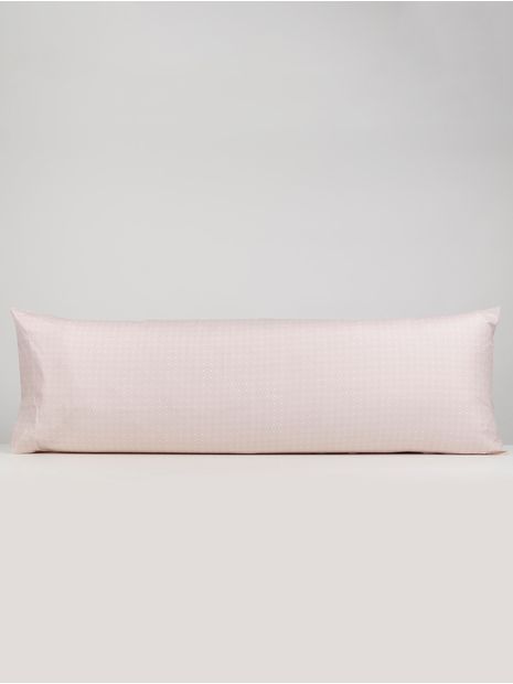 Fronha Avulsa Para Travesseiro de Corpo Altenburg Rosa Claro Menor preço em Fronha Avulsa Para Travesseiro de Corpo Altenburg Rosa Claro
