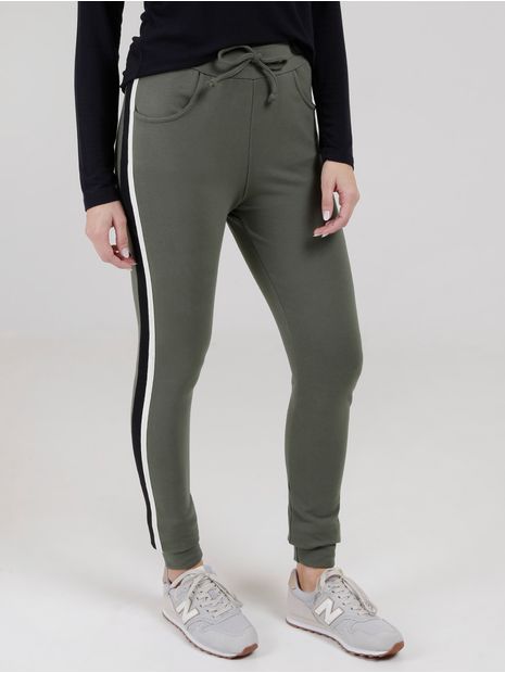 Calça Jogger Molecotton Feminina Verde P Menor preço em Calça Jogger Molecotton Feminina Verde P