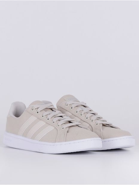 Tênis Casual Feminino Adidas Grand Court Bege 37 Menor preço em Tênis Casual Feminino Adidas Grand Court Bege 37