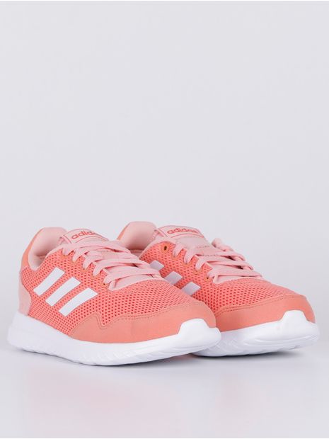 Tênis Adidas Archivo Juvenil Para Menina - Coral/branco 34 Menor preço em Tênis Adidas Archivo Juvenil Para Menina - Coral/branco 34