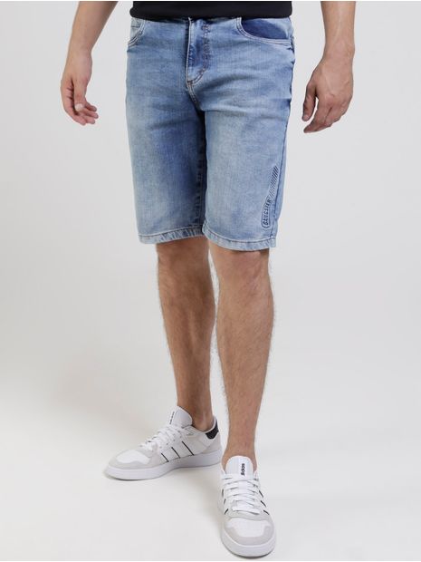 bermuda jeans gangster masculina