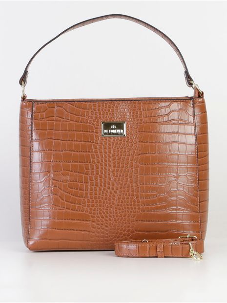 croc textured bolsa