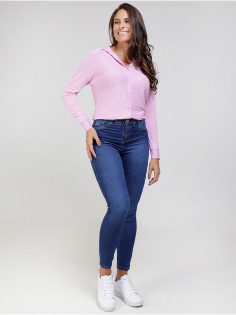 camisa jeans feminina pompeia