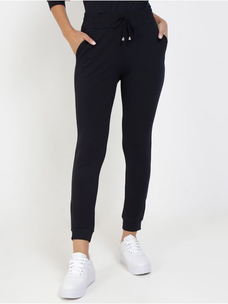 Calça Jogger Molecotton Feminina Preto P Menor preço em Calça Jogger Molecotton Feminina Preto P