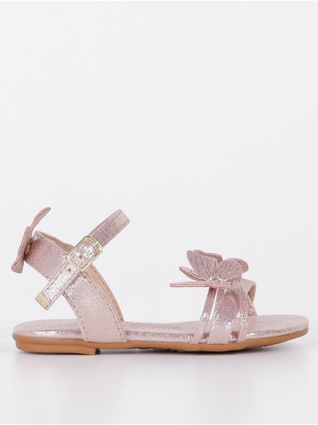 Sandália Infantil Para Bebê Menina - Rose 17 Menor preço em Sandália Infantil Para Bebê Menina - Rose 17