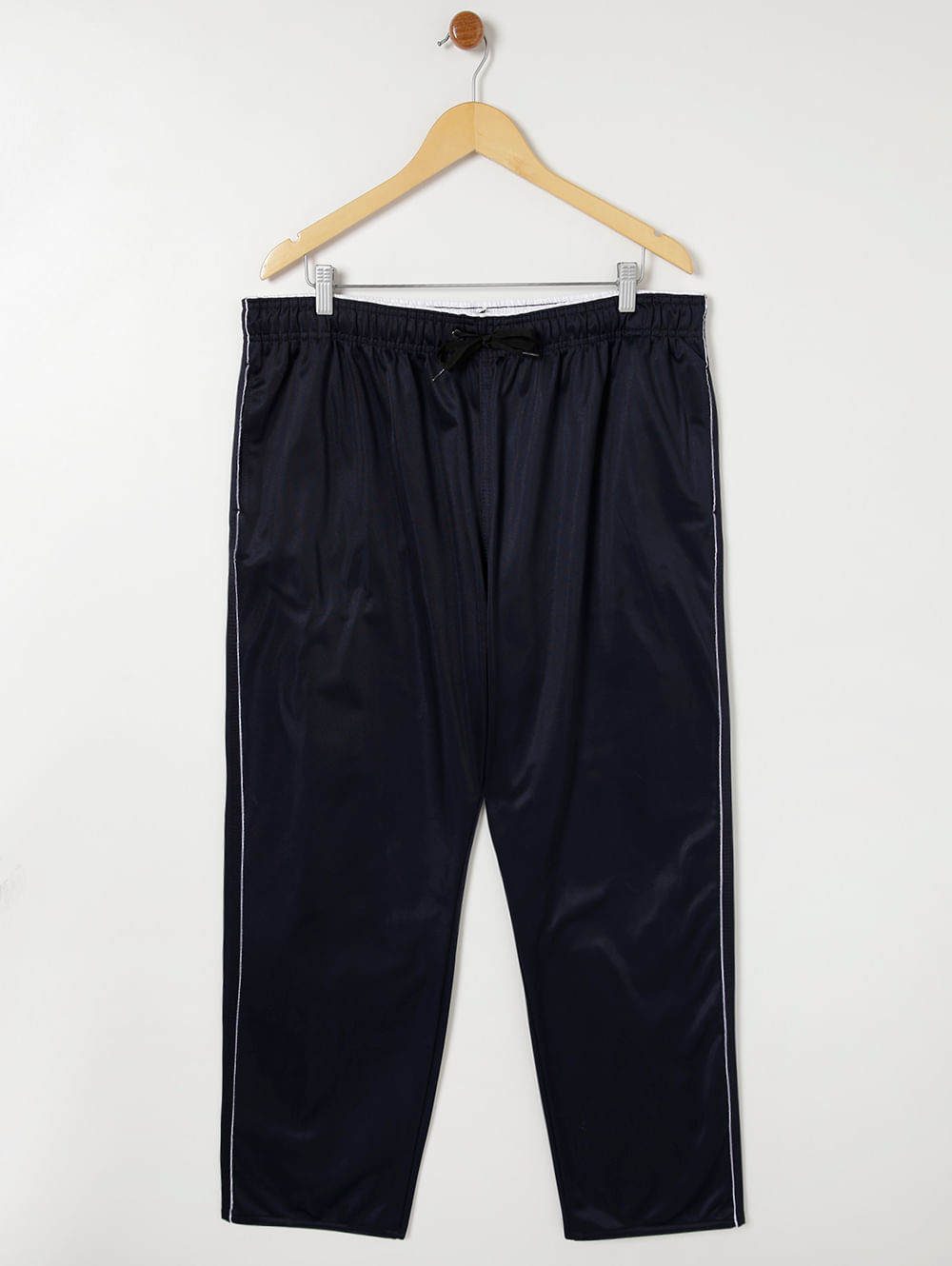 Calça Jogger Moletom Plus Size Masculina Azul Marinho - Lojas Pompéia