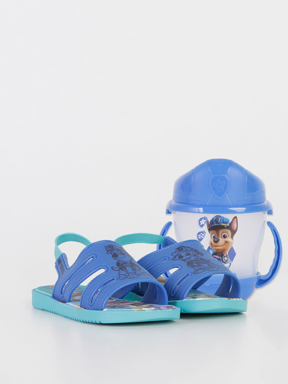 Sandália Infantil Grendene Kids Sonic Mask Menino - Azul+amarelo