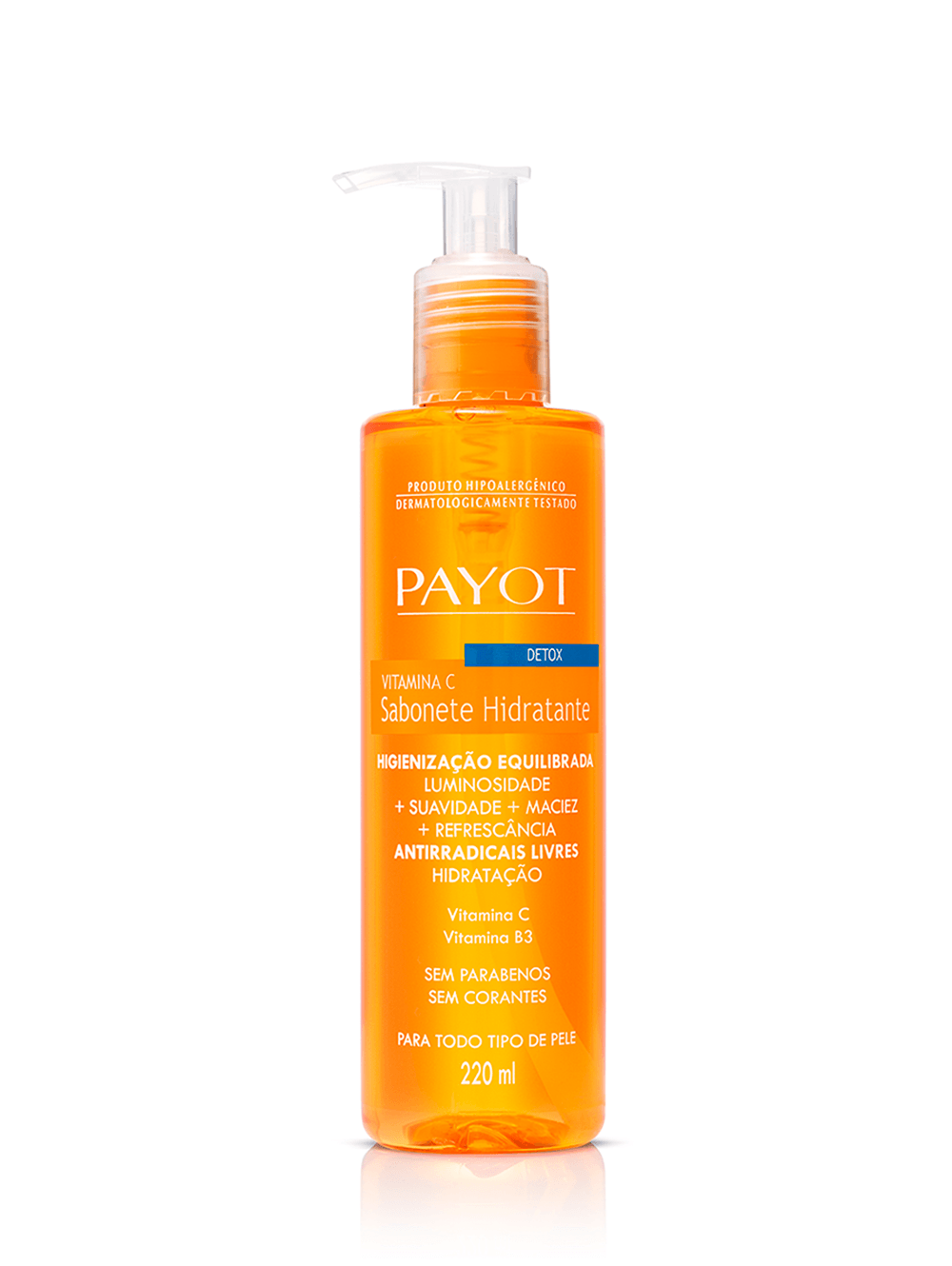 Sabonete Líquido Detox Vitamina C Payot UNICO